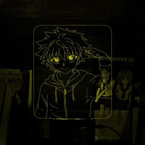 Акриловий світильник-нічник Кіллуа Золдік жовтий tty-n000474