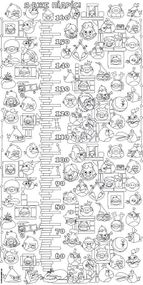 Шпалери-розмальовки Ростомір Angry Birds 60*120 C-120008