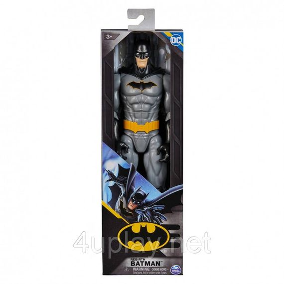 Ігрова фігурка Бетмен 30см Оригінал Batman 12-inch Rebirth Batman Action Figure, 11 точок артикуляції | Зображення 1