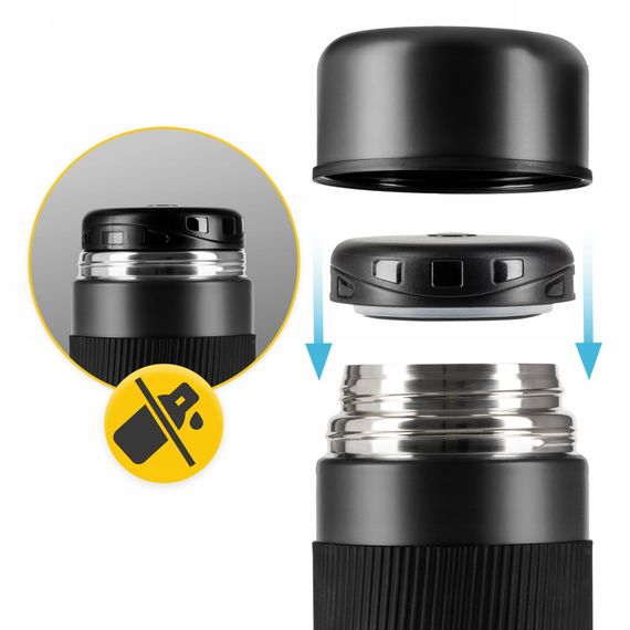 Термос для їжі Mountain Goat 1 л Black (P-5907739315793) | Зображення 5