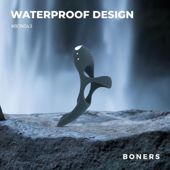 Эрекционное кольцо Boners Triple Cockring sexstyle | Зображення 9