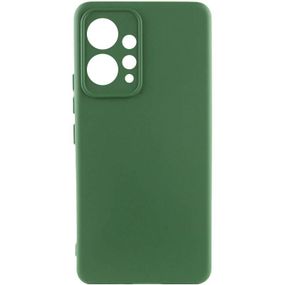 Чехол Silicone Cover Ummi Lakshmi Full Camera (AA) для Xiaomi Redmi Note 12 4G Зеленый / Dark green