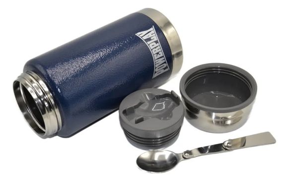 Термос харчовий PowerPlay 9002 Синій 750 мл (PP_9002_750ml_ Blue) | Зображення 3