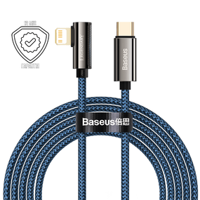 Baseus Legend Series Elbow Fast Charging Data Cable  2 m, 20W кабель для ігорн на телефоні, кабель apple