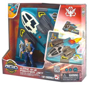 Ігровий набір A.C.I.D. AIRZ B-2 Fighter Jet/МорфоЗор Винищувач AIRZ B-2 (535200)