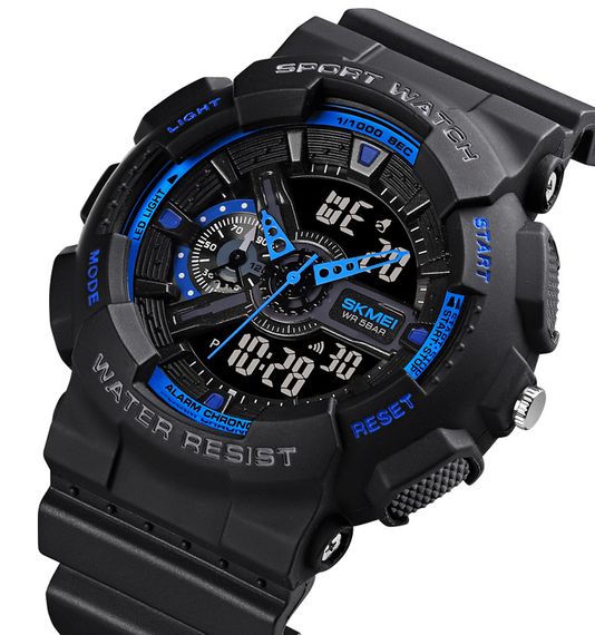 Чоловічий годинник Skmei 1688BU blue | Зображення 1