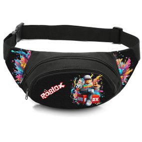 Сумка-бананка дитяча з принтом Roblox поясна сумка для хлопчика (4443)