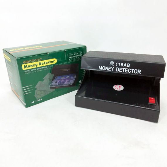 Машинка для проверки долларов AD-118AB, Ультрафиолетовые детекторы валют, Портативные детекторы валют | Зображення 7