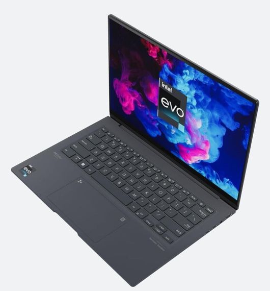 Ультрабук Asus ZenBook UX3402ZA / 14" (2880x1800) OLED Touch / Intel Core i7-1260P (12 (16) ядер по 2.1 -4.7 GHz) / 16 GB DDR5 / 1000 GB SSD / Intel Iris Xe Graphics / WebCam / Win 11 б/в | Зображення 3