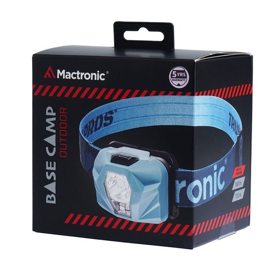 Ліхтар налобний Mactronic Base Camp (360 Lm) Cool White/Warm White/Red LED USB Recharge (AHL0112) | Зображення 2