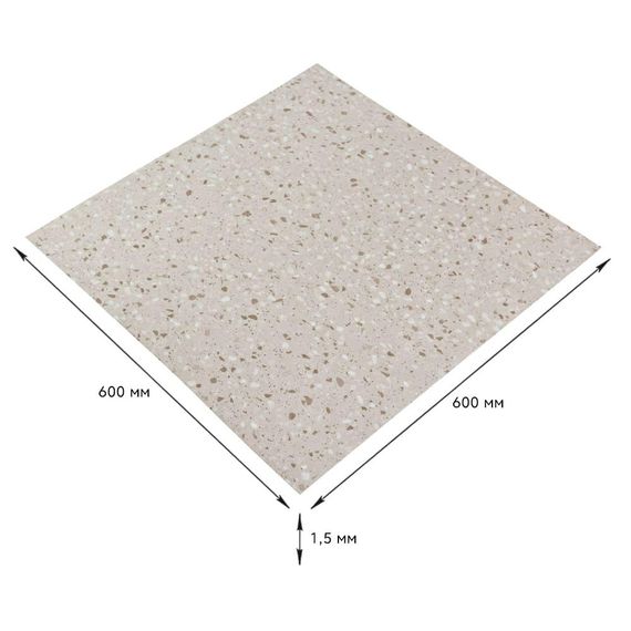 Самоклеюча LVT плитка 600*600*1.5mm (D) SW-00001587 | Зображення 1