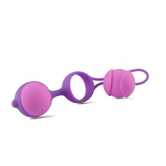 Вагінальні кульки Toyz4lover Palline Bi - Balls Single Purple, фіолетові | Зображення 2