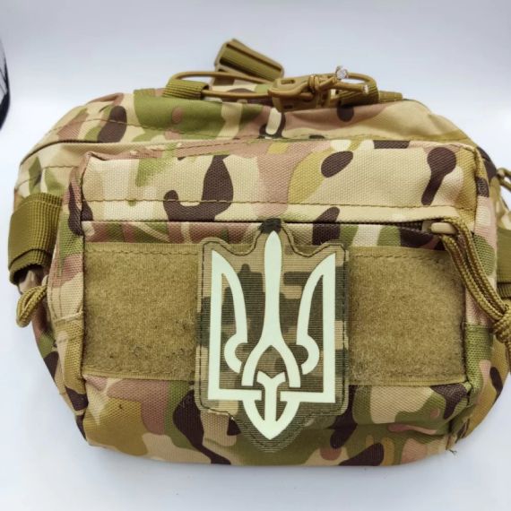 Патч / шеврон Герб светонакопительный Laser Cut | Зображення 2