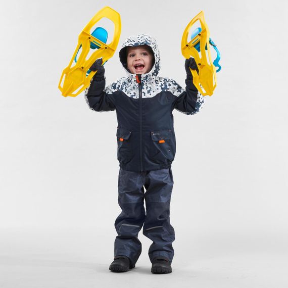 Штани SH500 U-Warm для зимового туризму, для дітей віком 2-6 років - Сині - 89-95cm 2-3Y | Зображення 1