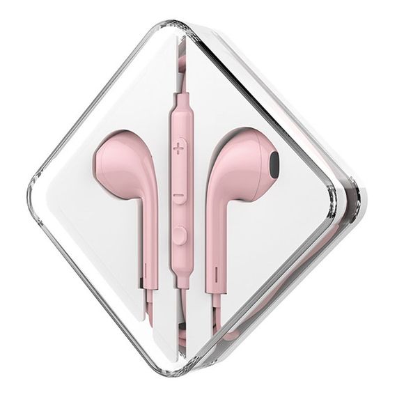 Стерео Наушники Hoco M55 (3.5mm/1.2m) Розовый | Зображення 2