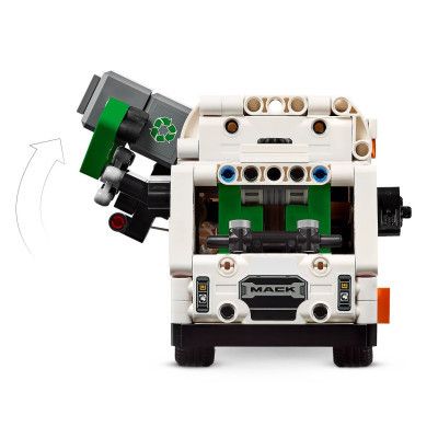 Конструктор LEGO Technic Мусоровоз Mack LR Electric 503 деталей (42167) | Зображення 7