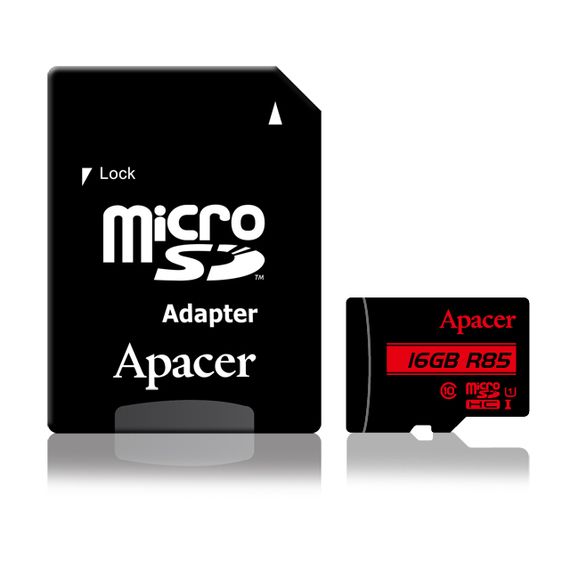 Apacer microSDXC/SDHC UHS-I U1 Class 10 [AP32GMCSH10U5-R] (AP32GMCSH10U5-R) | Зображення 1