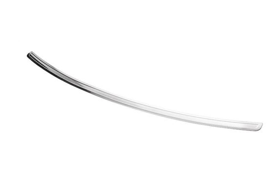 Накладка на задний бампер OmsaLine (нерж.) Глянец, Стандартная база для Nissan Qashqai 2007-2010 гг. | Зображення 2