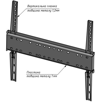 Кронштейн Sector TV4F Black | Зображення 6