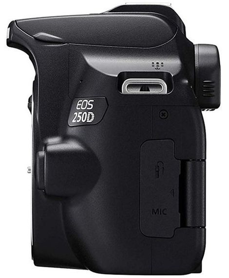 Цифрова дзеркальна фотокамера Canon EOS 250D kit 18-55 DC III Black (3454C009) | Зображення 3