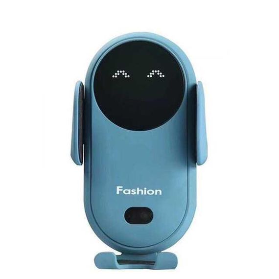 Тримач для телефона в авто з бездротовою зарядкою й автофіксацією пристрою | Зображення 1