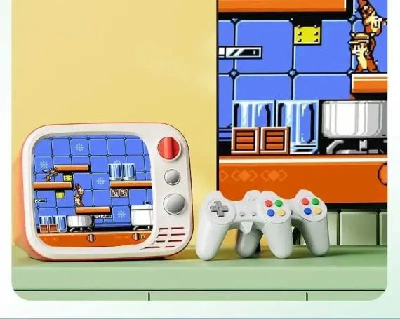 Игровая портативная консоль H7 Mini TV РЕТРО с монитором 3.5" + два джойстика (740 игр) SaleMarket | Зображення 1