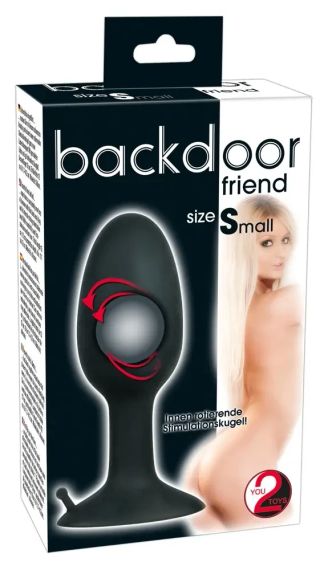 Анальна пробка Backdoor маленька Sex Aura | Зображення 3