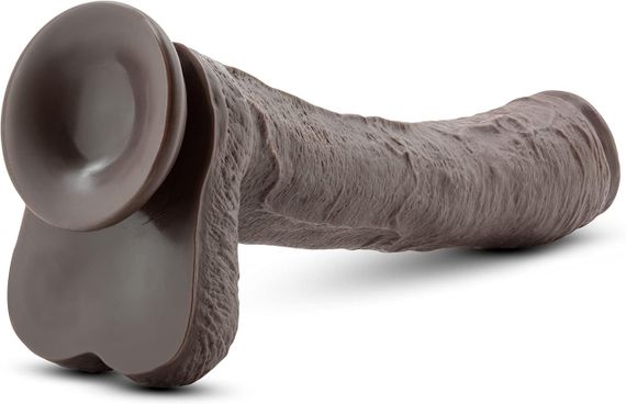 Фалоімітатор гігант Blush Dr. Skin Mr. Ed реалістичний на присосці, коричневий, 33 см х 5.3 см sexstyle | Зображення 5