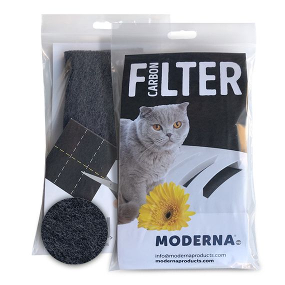 Сменный фильтр для закрытых туалетов Moderna Universal Filter, 15.5 см х 16 см