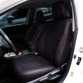 Чохли на сидіння з екошкіри та антари Dacia Logan 1 поколение 2008-2013 EMC-Elegant