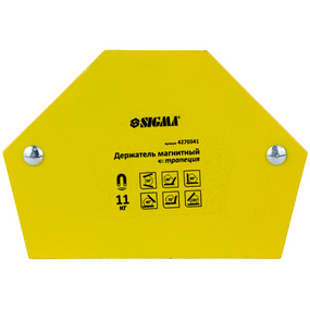 Тримач магнітний трапеція 11 кг 78*32*47*28,5мм (30,45,60,90,75,135°) SIGMA