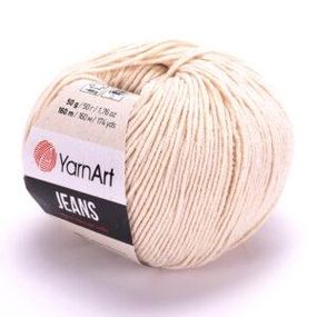 Пряжа YarnArt Jeans 05 бежевий