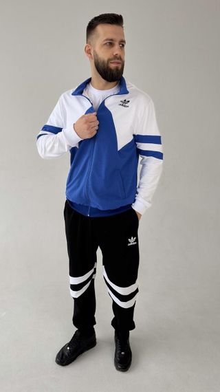 Спортивний костюм унісекс adidas колір синій | Зображення 3