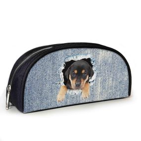 Пенал школьный с принтом щенка 23х10х8 см с принтом для мальчика (3839)