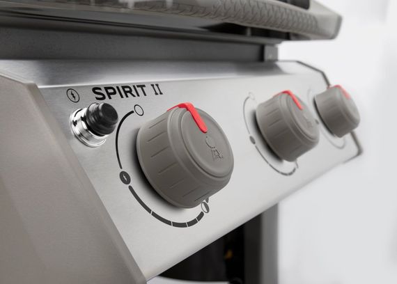 Газовий гриль Weber Spirit II E-310 GBS, чорний | Зображення 5