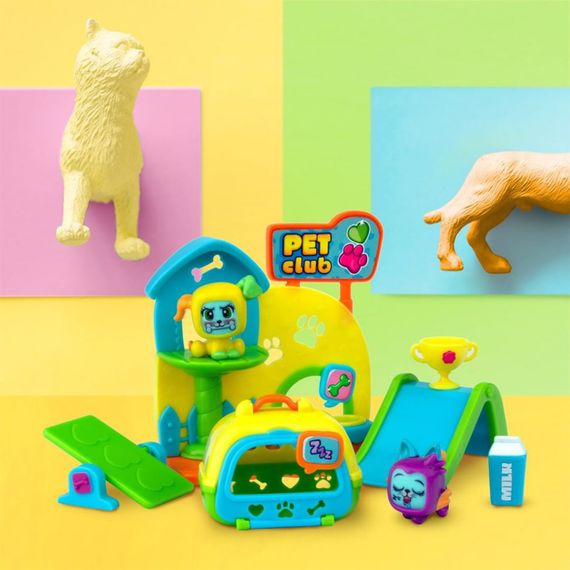 Игровой набор Питомцы на прогулке Moji Pops PMPSB216IN10, 2 фигурки, аксессуары | Зображення 3