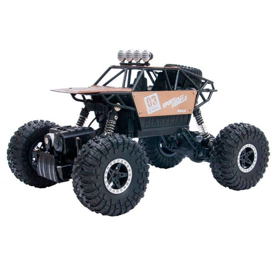 Автомобіль off road crawler на радіокеруванні коричневий