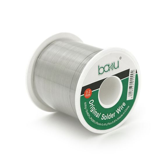 Припой BAKKU проводной Solder wire BK 0.2x500G A DIA 0.2mm (500g)