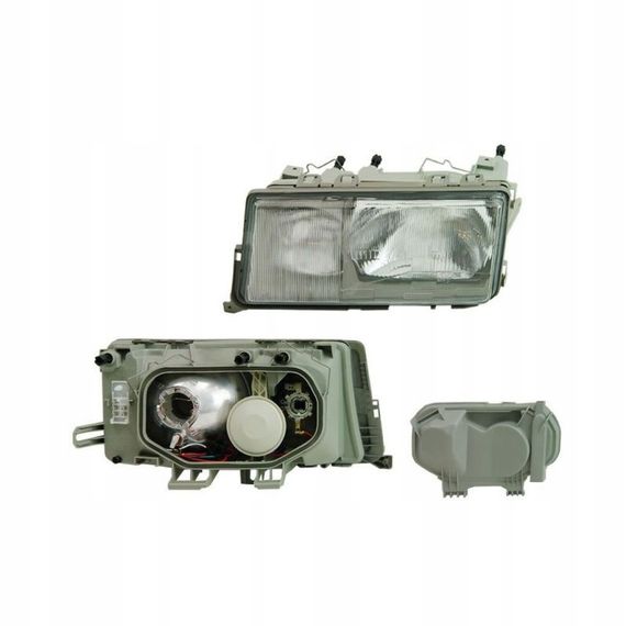 Фара Передня Mercedes W201 1982-1993 Ліва H4/H3, Автомат. Регулювання. 440-1114L-Ld-E