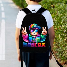Рюкзак детский Роблокс 34х27 см ранец Roblox городской c принтом для мальчика (00502)