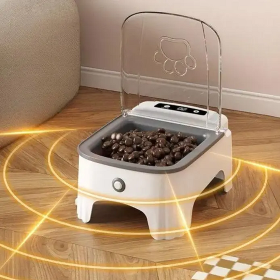 Автогодівниця для тварин, розумна годівниця для котів і дрібних собак із таймером і герметичним контейнером | Зображення 1