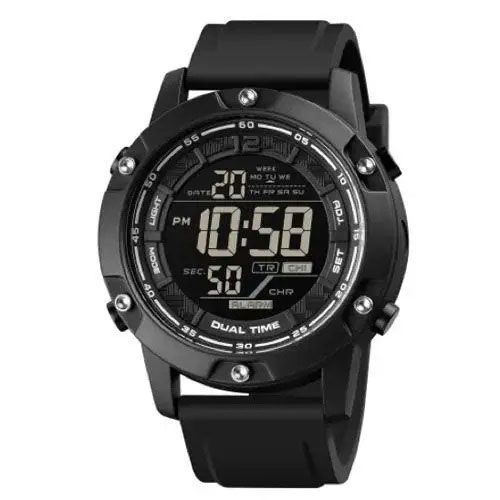 Годинник наручний чоловічий SKMEI 1762BK BLACK. Колір: чорний