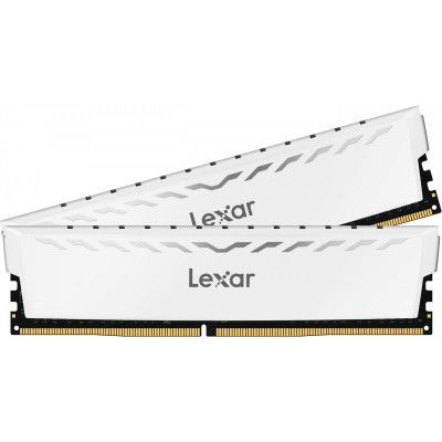 Модуль памяти для компьютера DDr432GB (2x16GB) 3600 MHz Thor White Lexar (LD4BU016G-R3600GDWG) | Зображення 5