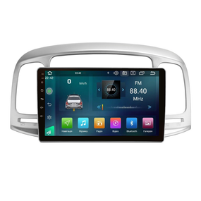 Штатна магнітола Cyclone C9 CPL GSM. 2+32GB. CARPLAY. 4G Hyundai Accent 2006-2012