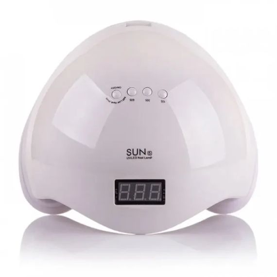 Светодиодная лампа для маникюра SUN 5 48W с дисплеем и сенсором, UV лампа | Зображення 2