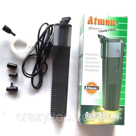 Внутренний фильтр для аквариума Atman AT-F102 7 Вт 500 л/час до 100 л | Зображення 1