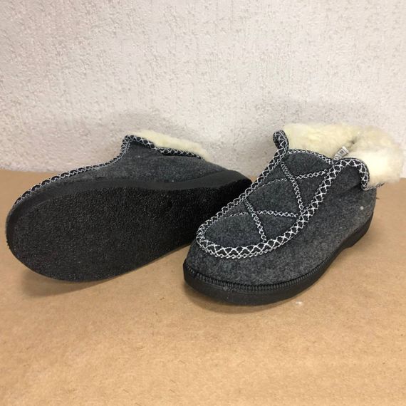 Черевики жіночі хутряні 39 розмір. KN-453 Колір: сірий | Зображення 8