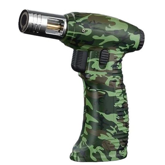 Зажигалка Горелка Газовая Туристическая FQ-808 Camouflage