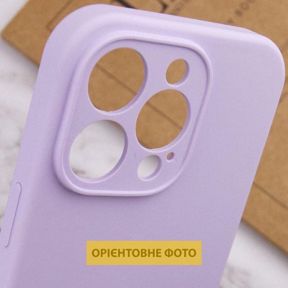 Чохол Silicone Case Full Camera Protective (AA) NO LOGO для Apple iPhone 17 Air (6.5") Бузковий / Lilac | Зображення 3