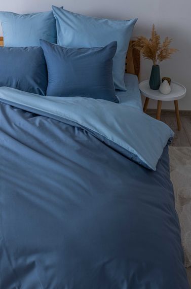 Постельное белье евро ТЕП Happy Sleep Небесный Аквамарин 2-03796-26163 200х215 см | Зображення 2
